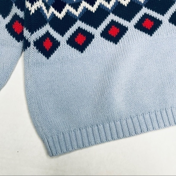 OLD Navy Toddler Girl Fair Isle Christmas Sweater - Picture 6 of 8